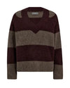 MM Taci Stripe V-Neck Sweater