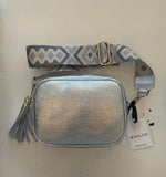 Borsa Art Crossbody Bag - Silver