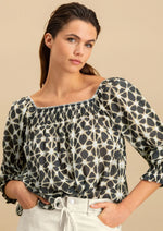 Vera Blouse-Bramble Blossom