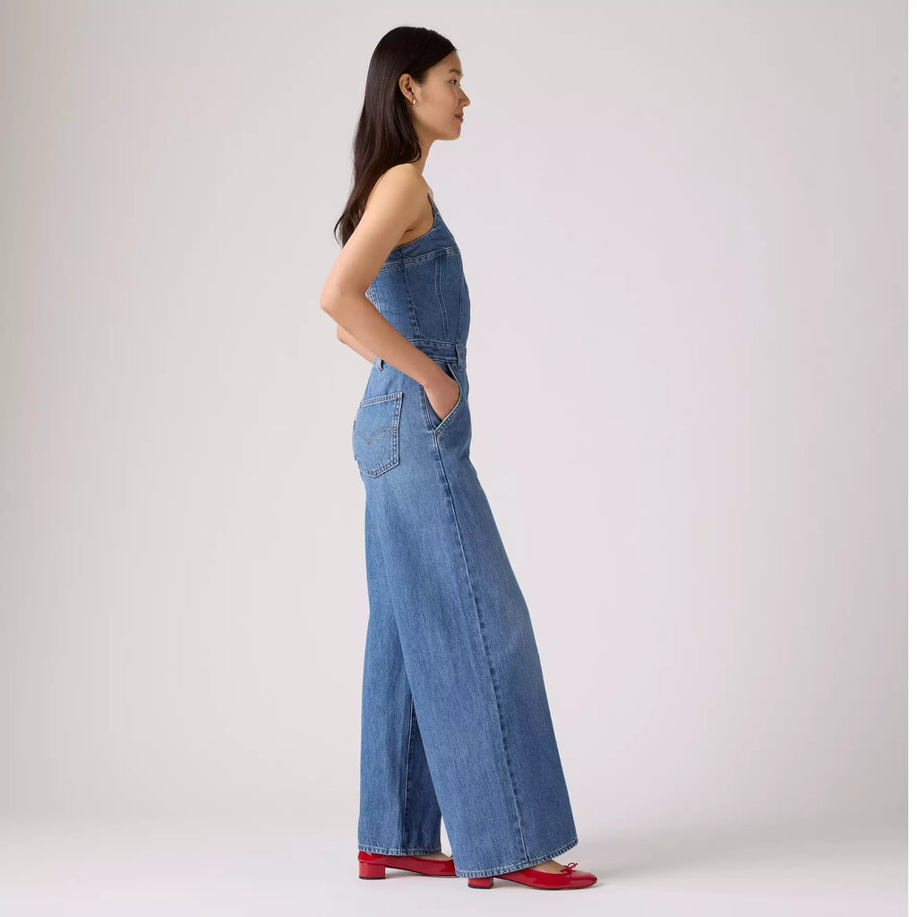 Bustier Jumpsuit-Vintage Vibe