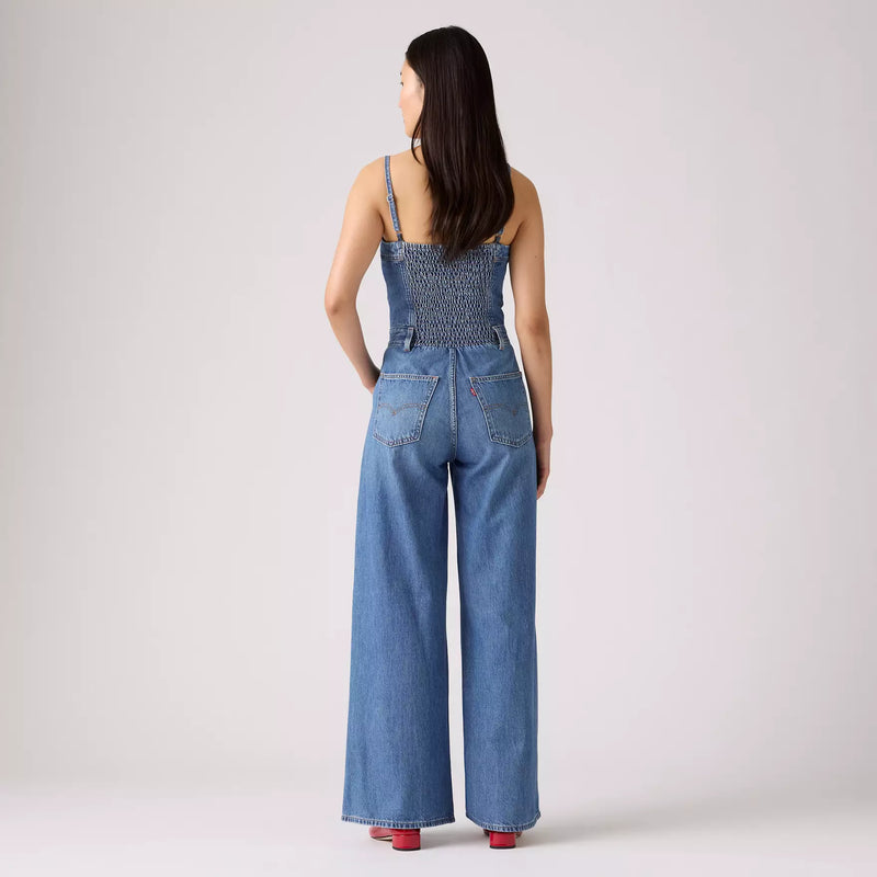 Bustier Jumpsuit-Vintage Vibe