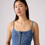 Bustier Jumpsuit-Vintage Vibe