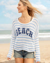 Striped Crew - Beach