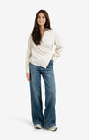 Fitted Wrap Blouse