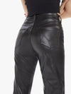 High Waist Rider Ankle Faux Leather Pant