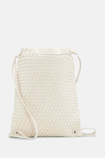 Braided String Tote Bag