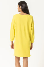 3/4 Sleeve Sweatshirt Dress