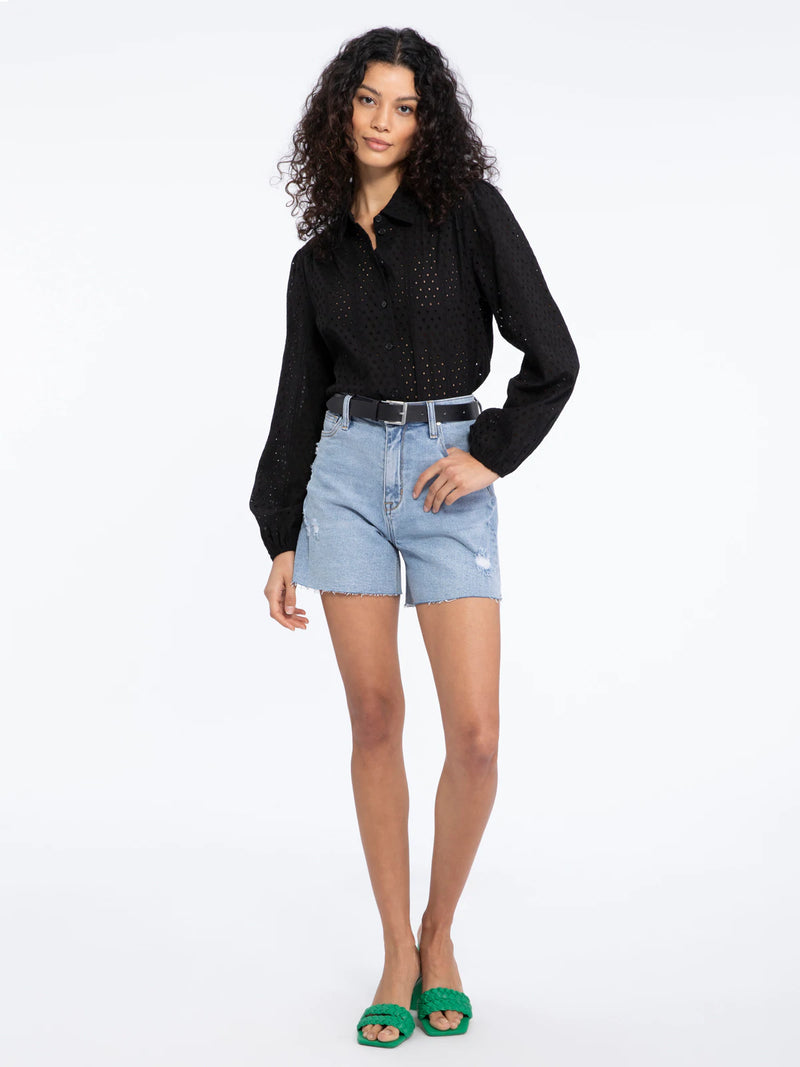 Sidewalk Jean Short - Street Wash