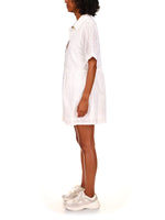 Heirloom Shirt Dress - White