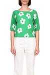 Sunny Days Sweater - Flower Pop Green