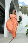 Marilyn Maxi Dress - Tangerine