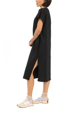 Jasper Oversized Maxi Dress- Black
