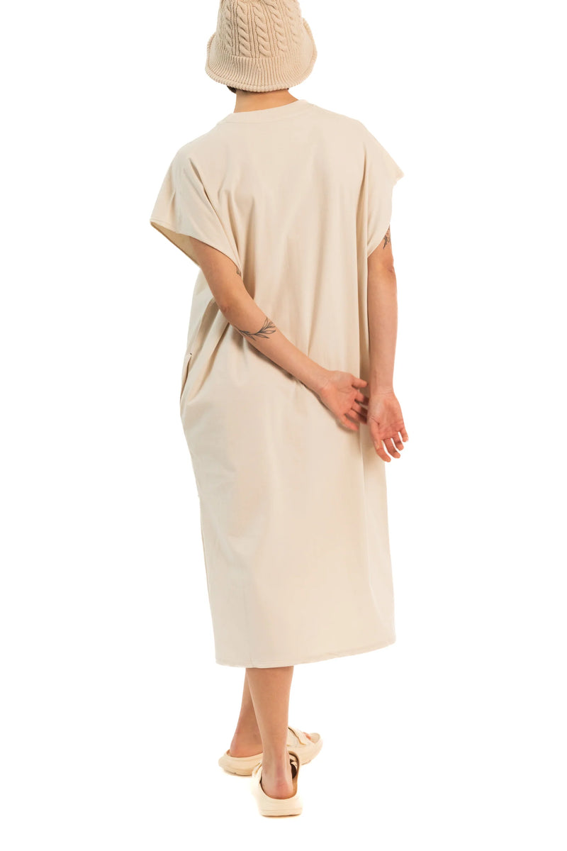 Jasper Oversized Maxi Dress - Oatmeal