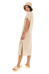 Jasper Oversized Maxi Dress - Oatmeal