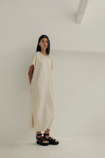 Jasper Oversized Maxi Dress - Oatmeal