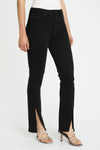 Teagan High Rise Vented Straight Jean