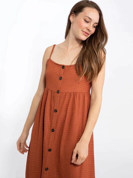 Earthy Midi Dress