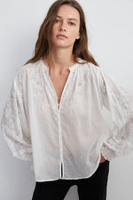 Gala Embroidered Top