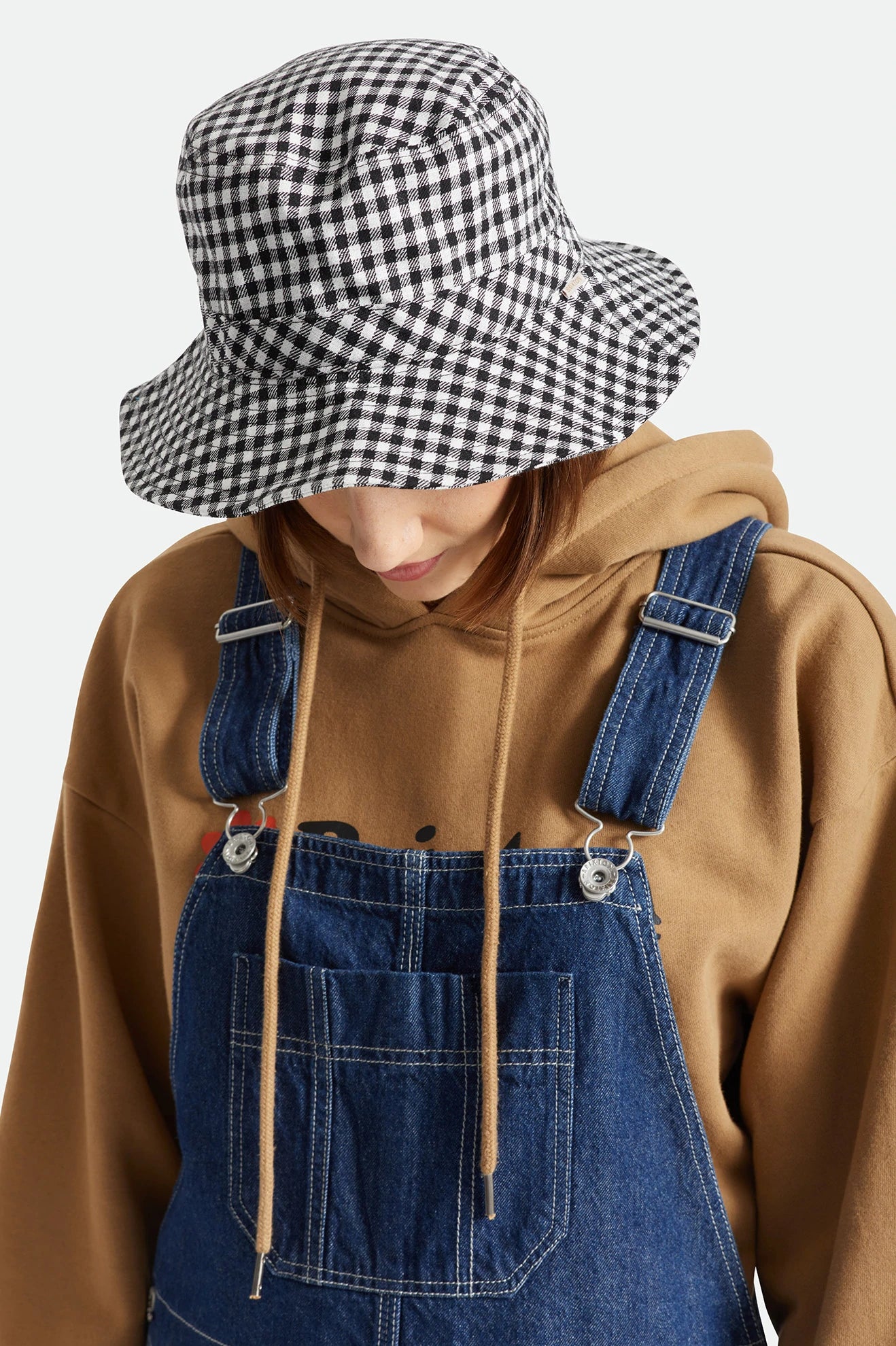 Petra Packable Bucket Hat Gingham Feather And Stone Boutique