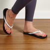 Ho'opio Beach Sandals-White