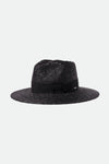 Joanna Short Brim Hat - Black