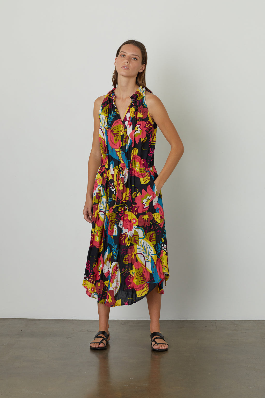 Ramona Printed Midi Dress
